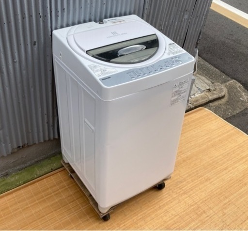 東芝　6.0kg洗濯機　AW-6G6（W）