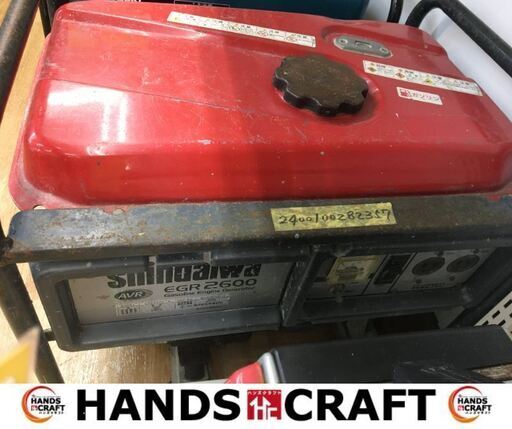 新ダイワ　EGR2600　発電機　中古品　100V　60Hz　定格出力2.6KVA　【ハンズクラフト宜野湾店】
