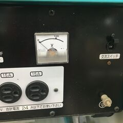 ヤマハ YSG2400A 発電機 中古品 100V 定格出力3.9PS 最大出力6PS 