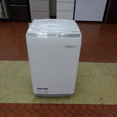 ID 352971　洗濯機7K　シャープ　２０１８年製　ES-GE7B