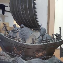 宝船大 ブロンズ 高岡銅器 アンティーク