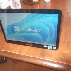 第3号 Windows 11メモリ8GB タッチ式パネルパソコン SSD120GB 音声入力