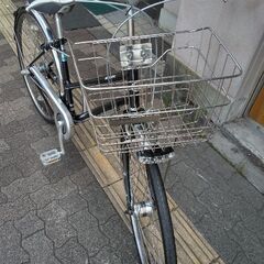 [BRIDGESTONE]CASLONG(キャスロング)S型 27吋 シティーサイクル 内装3段/点灯虫/ブラック