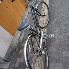 [BRIDGESTONE]CASLONG(キャスロング)S型 27吋 シティーサイクル 内装3段/点灯虫/ブラック