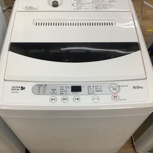 YAMADA 全自動洗濯機 2018年製 YWM-T60A 【トレファク東大阪店】