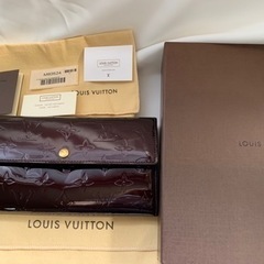 美品　LOUIS VUITTON 長財布 ヴェルニ モノグラム ...