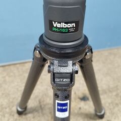 GITZO/ジッツオ カーボン 三脚 G126 雲台 Velbon PH-163