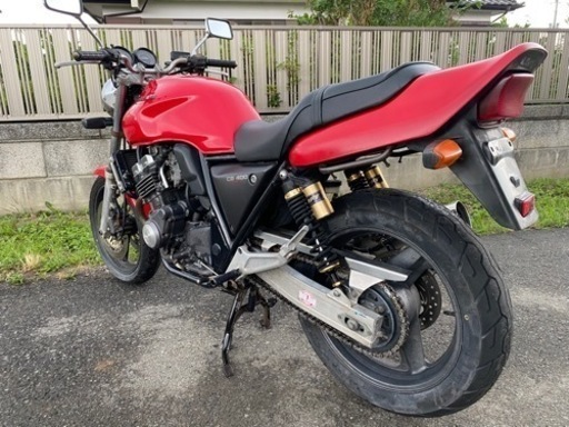 ☆車検2年付CB400SF.スーパーフォア☆プラグやオイル&エレメントなど新品交換☆色々整備で快調ですよ^_^400ccネイキッドバイク☆ ☆車検2年付CB400スーパーフォア☆プラグやオイル&エレメントなど新品