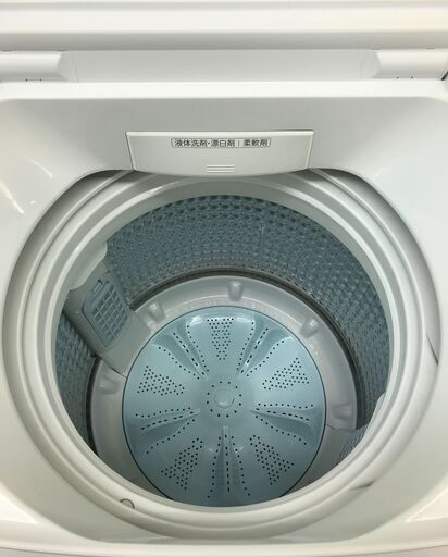 アウトレット品　新品同様！！6ヶ月保証付き！！洗濯機　アクア　AQW-V8N　2022　幅(W) 590mm × 奥行(D)569mm ×  高さ(H) 986mm
