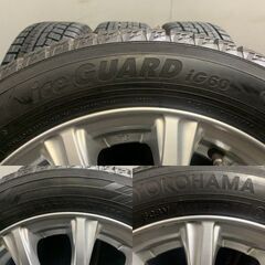 【YOKOHAMA ice GUARD iG60 155/65R14】スタッドレス【Weds JOKER 14インチ 4.5J4HPCD100+45】バリ溝 N-BOX フレア タント等　(VTF792)クレジットカード QRコード決済可能