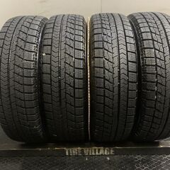 【BS BLIZZAK VRX 155/65R14】スタッドレス【FEID G6 14インチ 4.5J4HPCD100+45】19年製 バリ溝 タント スペーシア N-BOX等　(VTF793)クレジットカード QRコード決済可能