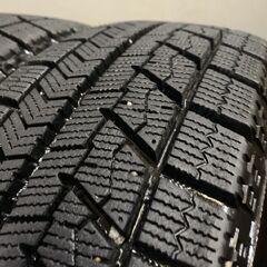 【BS BLIZZAK VRX 155/65R14】スタッドレス【FEID G6 14インチ 4.5J4HPCD100+45】19年製 バリ溝 タント スペーシア N-BOX等　(VTF793)クレジットカード QRコード決済可能