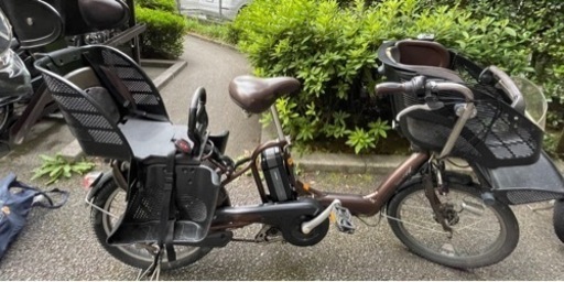 【お譲り先決定】電動自転車(子ども2人乗車可)⭐︎7/2午前中引き取りに来れる方