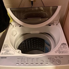 決まりました　TOSHIBA 洗濯機7kg