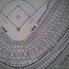 7/8巨人対DENAチケット 連番二枚 スターシートA 1階巨人