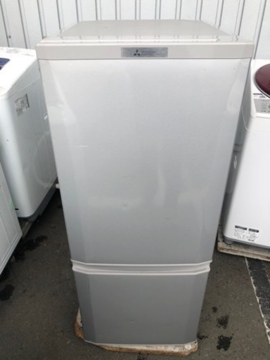 福岡市内配送無料三菱電機 MITSUBISHI ELECTRIC MR-P15Z-S [冷蔵庫 （146L 右開き） 2ドア ピュアシルバー]