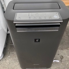 配送可能 シャープ加湿空気清浄機 プラズ マクラスター 25000 ハイグレード 13畳 / 空 気清浄 23畳 2019年モデルグレー KI-JS50 -H