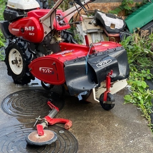 ヤンマー デカポチ 6.2馬力 DK7 管理機 耕運機