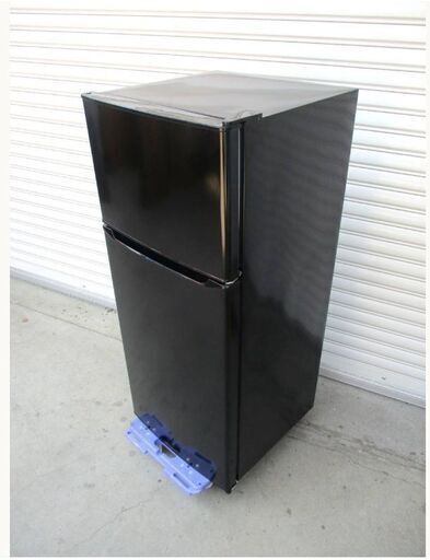 動作良好　Haier　ハイアール 　冷凍冷蔵庫　2ドア　JR-N130A　2019年製　3ヵ月保証付き　説明書付　ブラック　130L　右開き　スリムボディ