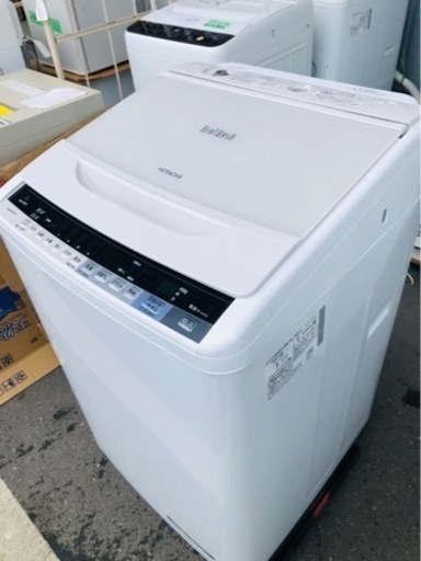 福岡市内配送可能　日立 HITACHI BW-V80A W [ビートウォッシュ 全自動洗濯機 （8kg） ホワイト]