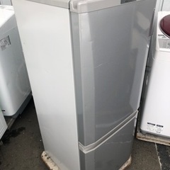 福岡市内配送設置無料 三菱 146L 2ドア ノンフロン冷蔵庫 MR-P15Z-S