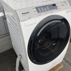 福岡市内配送無料 パナソニック 10.0kg ドラム式洗濯乾燥機【左開き 