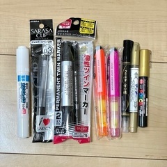 【決まりました】新品多数込み、ペンセット