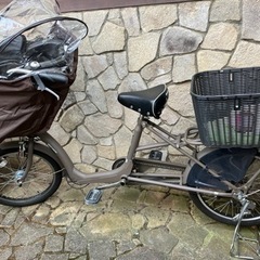前乗せチャイルドシート付自転車【お値引きも可】