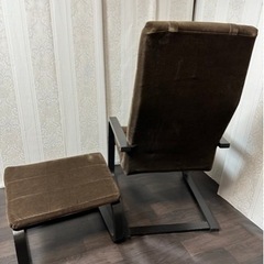 ikea オットマン付椅子 ボリデン BOLIDEN 送料無料 ROCKSJÖN ロックショーン パーソナルチェア オットマン付き, キランダ