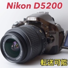 ★Nikon D5200★希少なブロンズ●S数約3000回●スマ...