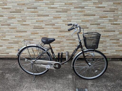 中古自転車 変速無 26インチ （オートライトLED） 軽整備済み 安い 防犯登録 町田市 麻生区 神奈川 110SO