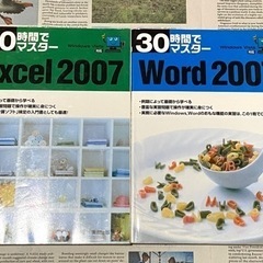 ⭐️30時間でマスター⭐️Word +Excel⭐️2冊セット⭐️