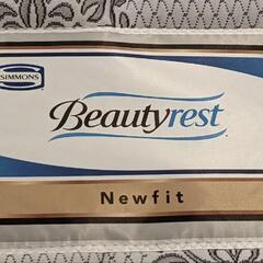 【7/3までの受取優先】シモンズマットレスダブル　ビューテイレスト　ニューフィット