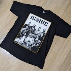 【2XL】HIPHOPラッパー肖像プリントｔシャツ　アイコニック...