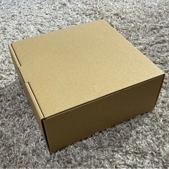 【無料】食品用梱包　クラフト箱　74枚