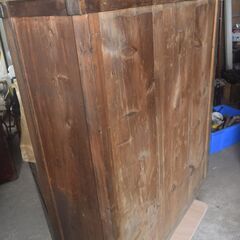 レトロ 茶箪笥 水屋箪笥 W111xL36xH125cm