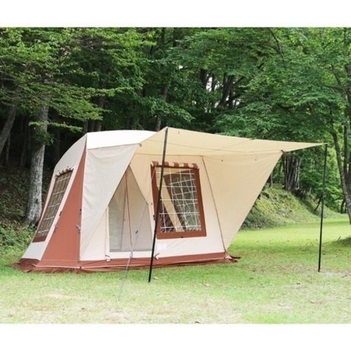ミグラテールテント　テンマクデザイン　ロッジテント　アウトドア　キャンプ　テント　窓付きテント　専用グランドシート付き