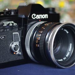 CANON　FTｂ　+　FD50mm　1.8 　 値下げ！