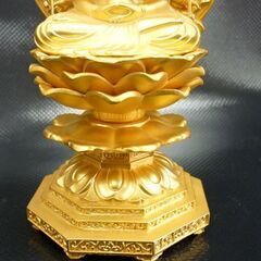 ☆千手観音菩薩 高さ150mm 仏像 金色 牧田秀雲 観音菩薩 千手
