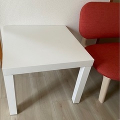 【無料】IKEA サイドテーブル　白