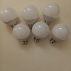 【決定】電球色ボール型LED 6こ