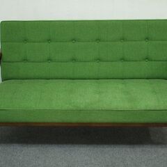 karimoku/カリモク60 Kチェア 2シーター タープグリーン ラバートリー