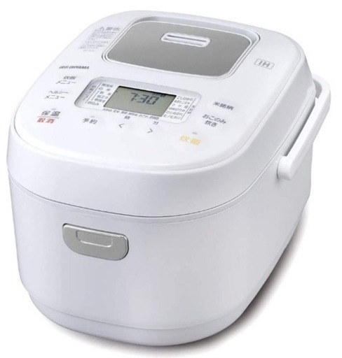 【新品】アイリスオーヤマ 炊飯器 5.5合 IH式 ホワイト RC-IK50-W
