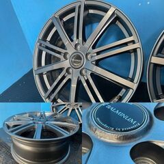 BS BRIDGESTONE BALMINUM BR10 バルミナ 18インチ 4本 7.5J5HPCD114.3+53 レヴォーグ ステップワゴン等　(KH69) クレジットカード QRコード決済可能