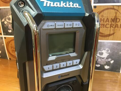 マキタ MR002G ラジオ 本体のみ 10.8V/14.4V/18V/36V/40V 対応 Bluetooth 中古品【ハンズクラフト宜野湾店】