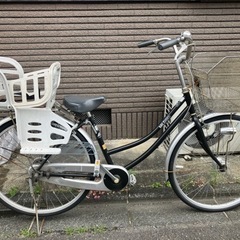 お話し中です。26インチ ママチャリ 自転車 オートライト