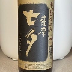 芋焼酎　黒七夕