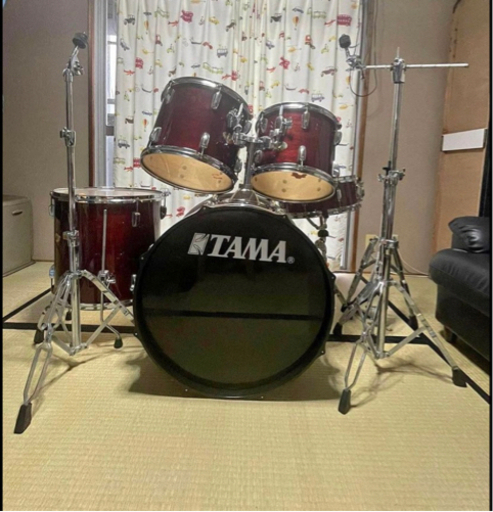 TAMA ドラムセット【スローン\u0026スティック付き】