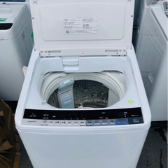 北九州市内配送無料　保証付き　日立 HITACHI BW-V80A W [ビートウォッシュ 全自動洗濯機 （8kg） ホワイト]