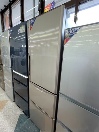HITACHI(日立) 365L冷蔵庫 定価￥99,900 R-K370EV 2015年 真空チルド搭載8028